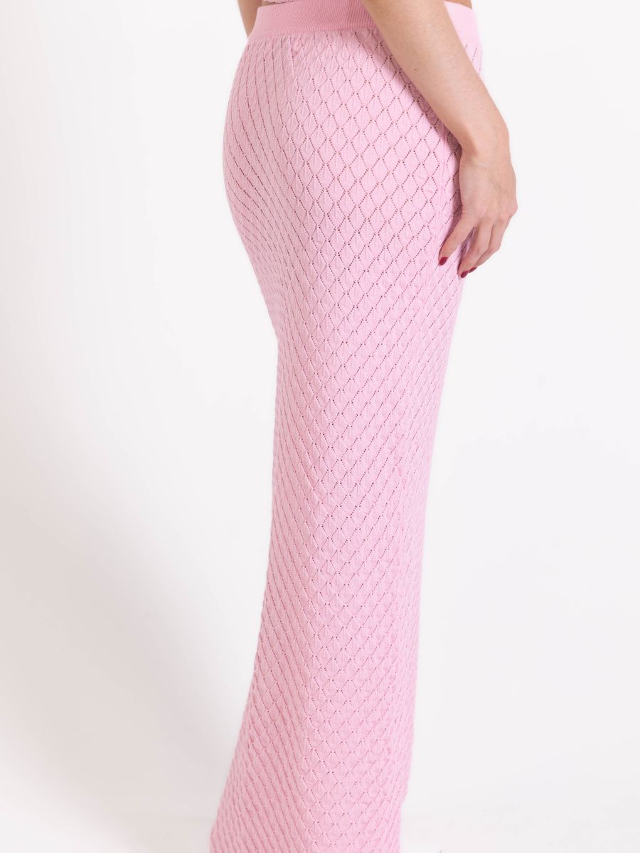 Maddy knitted skirt - Pink
