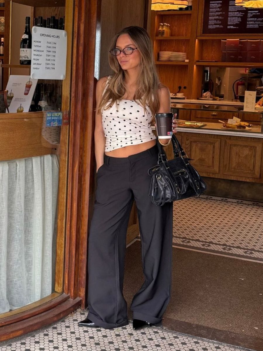 Valentina Suit Pants Black