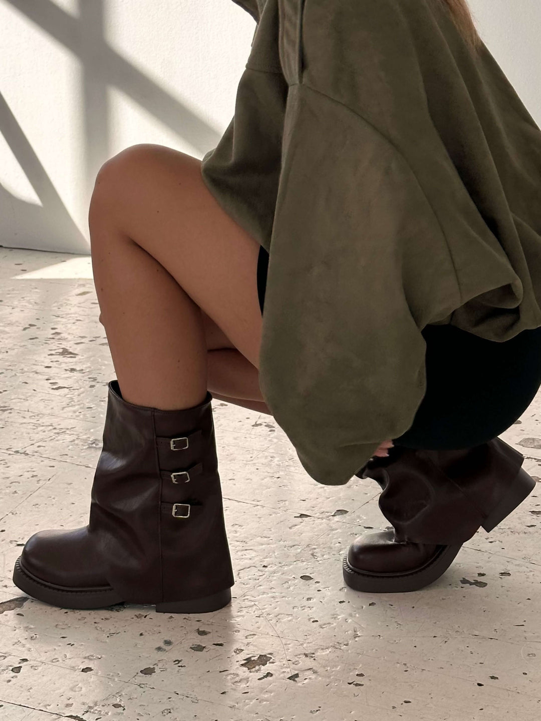 Vilde mini boots - Brown