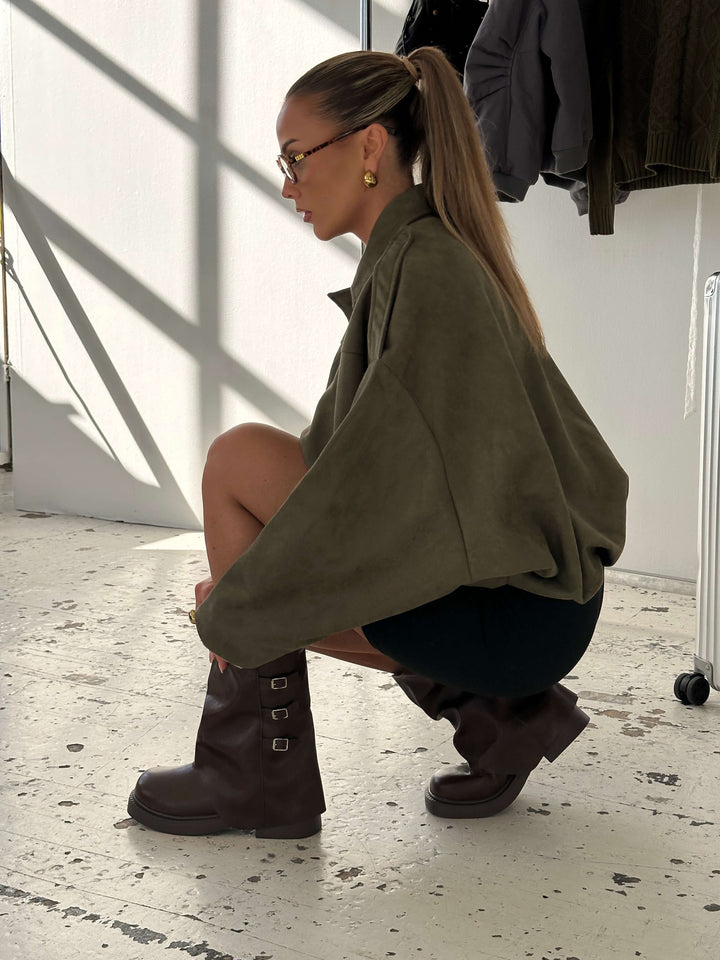 Vilde mini boots - Brown