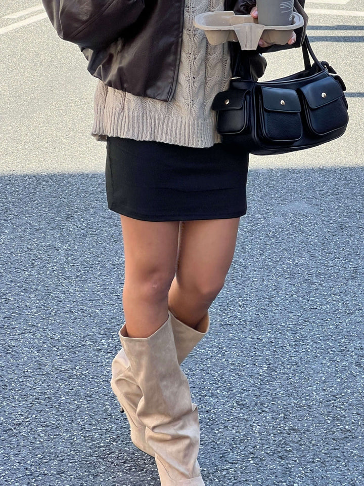 Viva suede boots - Beige