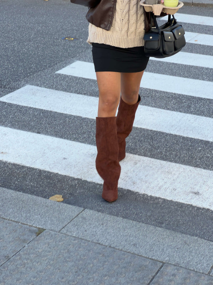 Viva suede boots - Brown