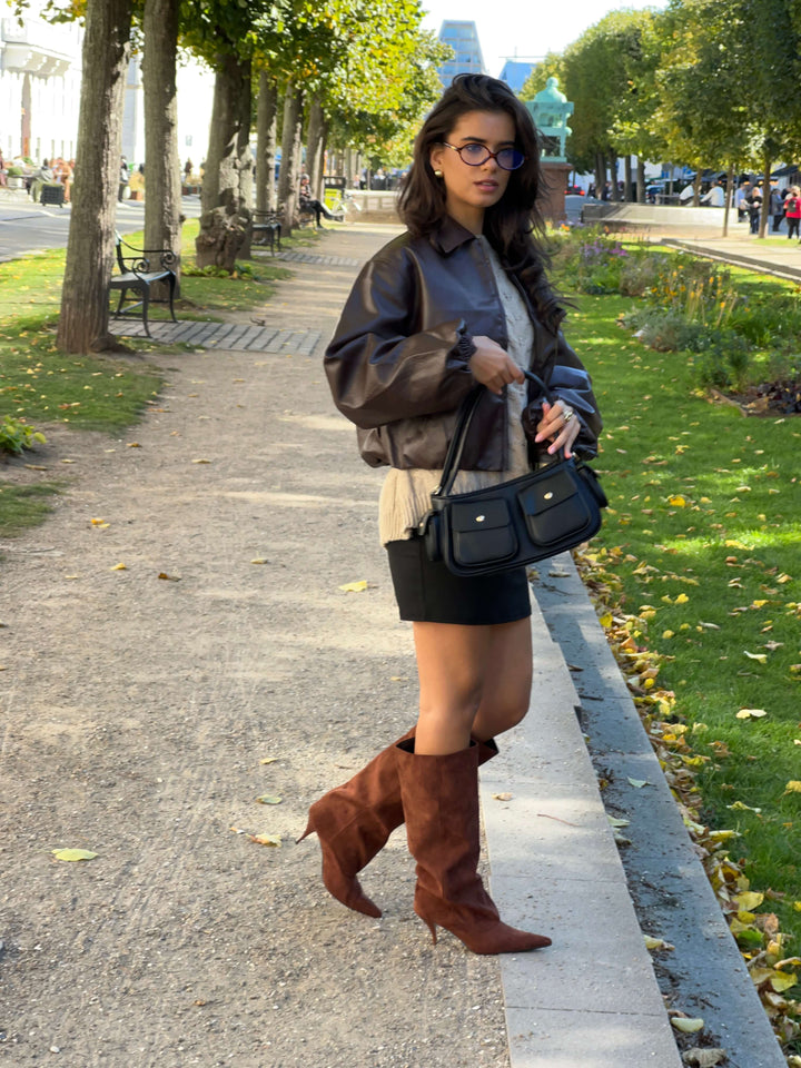 Viva suede boots - Brown