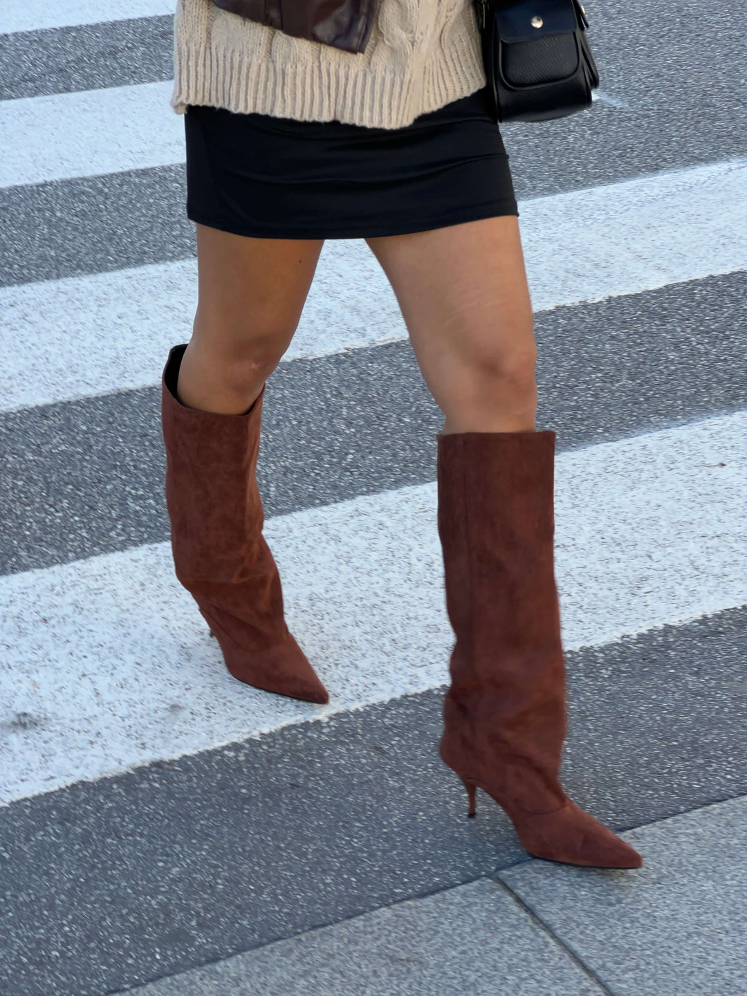 Viva suede boots - Brown