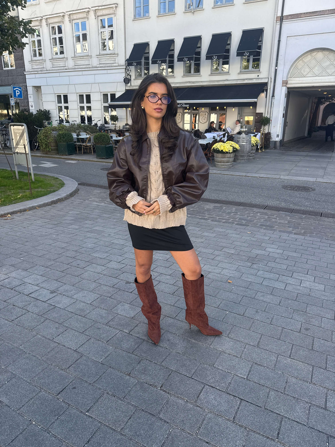 Viva suede boots - Brown