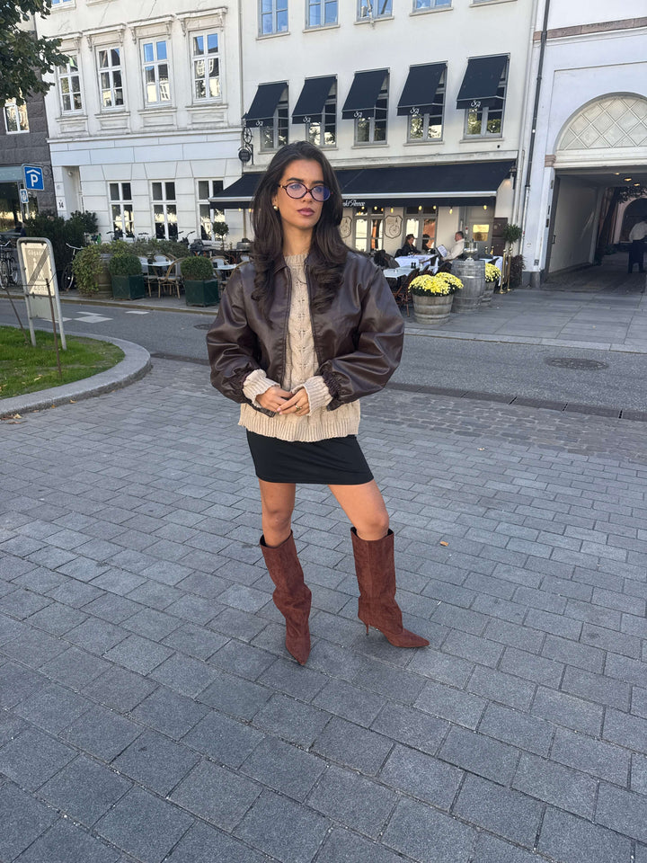 Viva suede boots - Brown