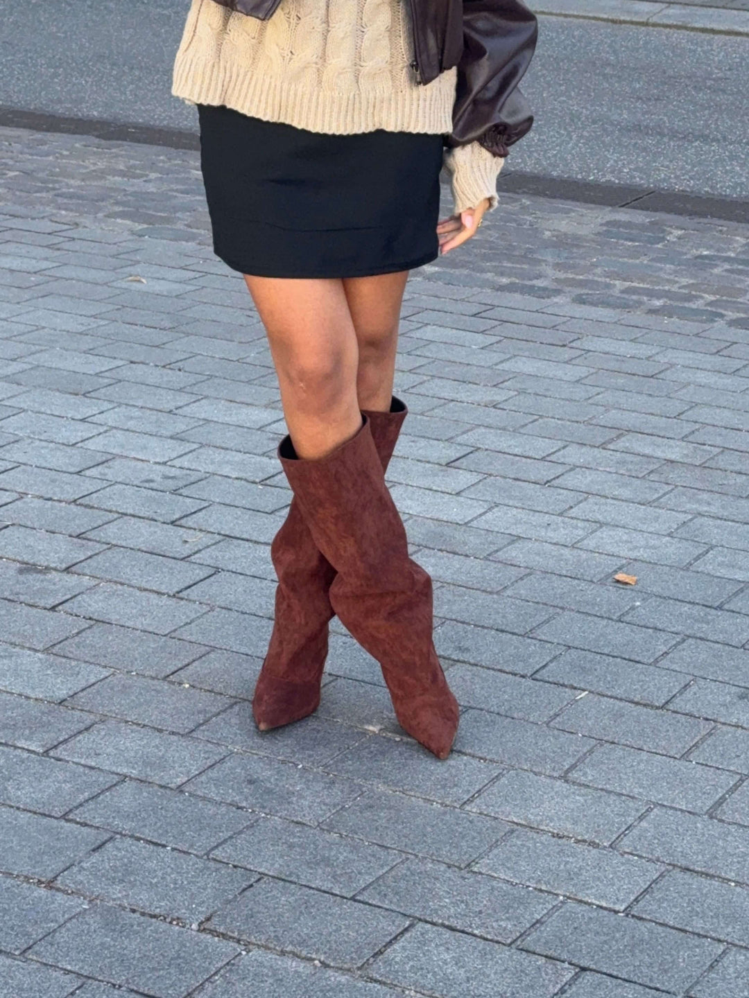 Viva suede boots - Brown