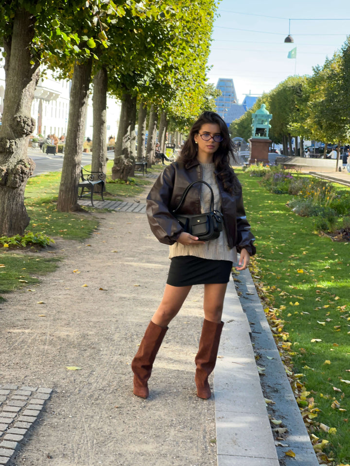 Viva suede boots - Brown