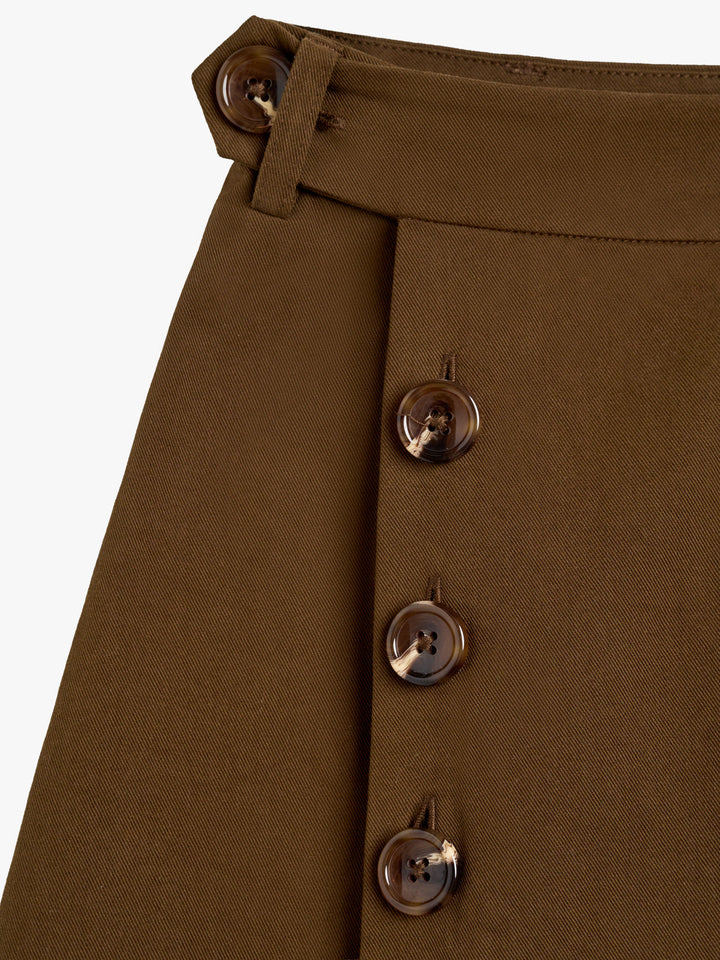Ruby Mini Skirt Brown