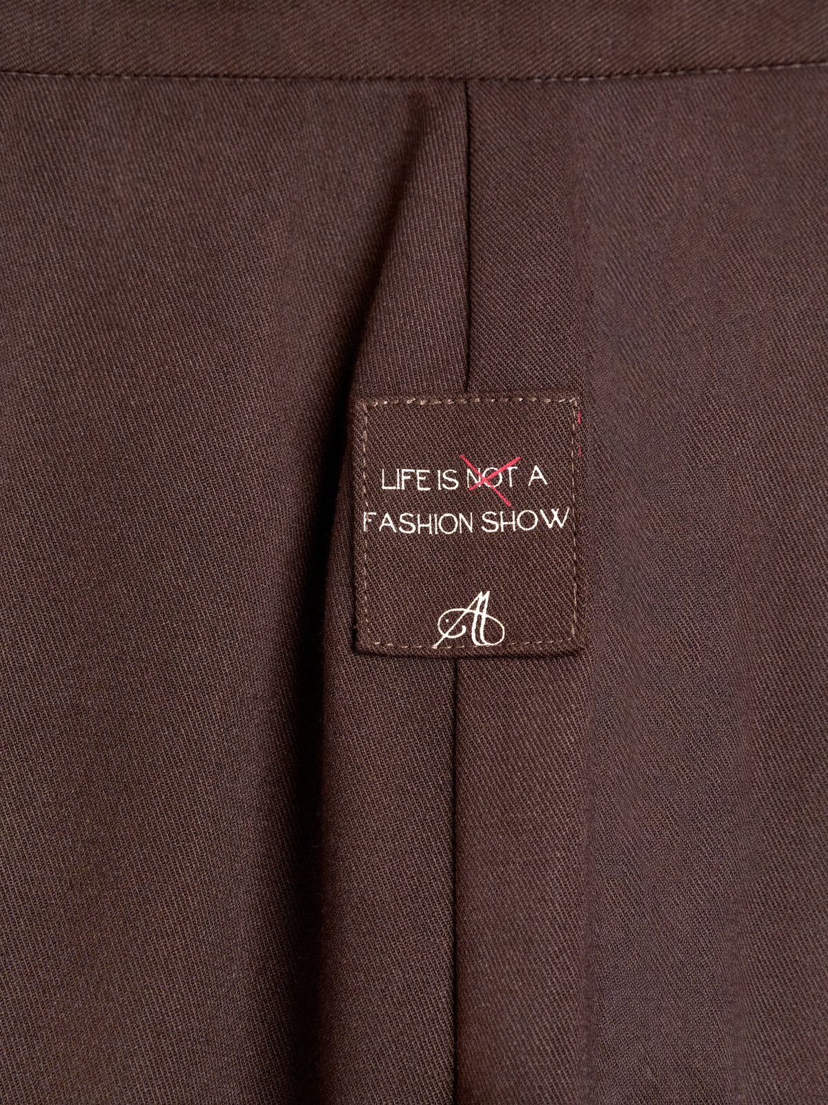 Gia Suit Pants Dark Brown