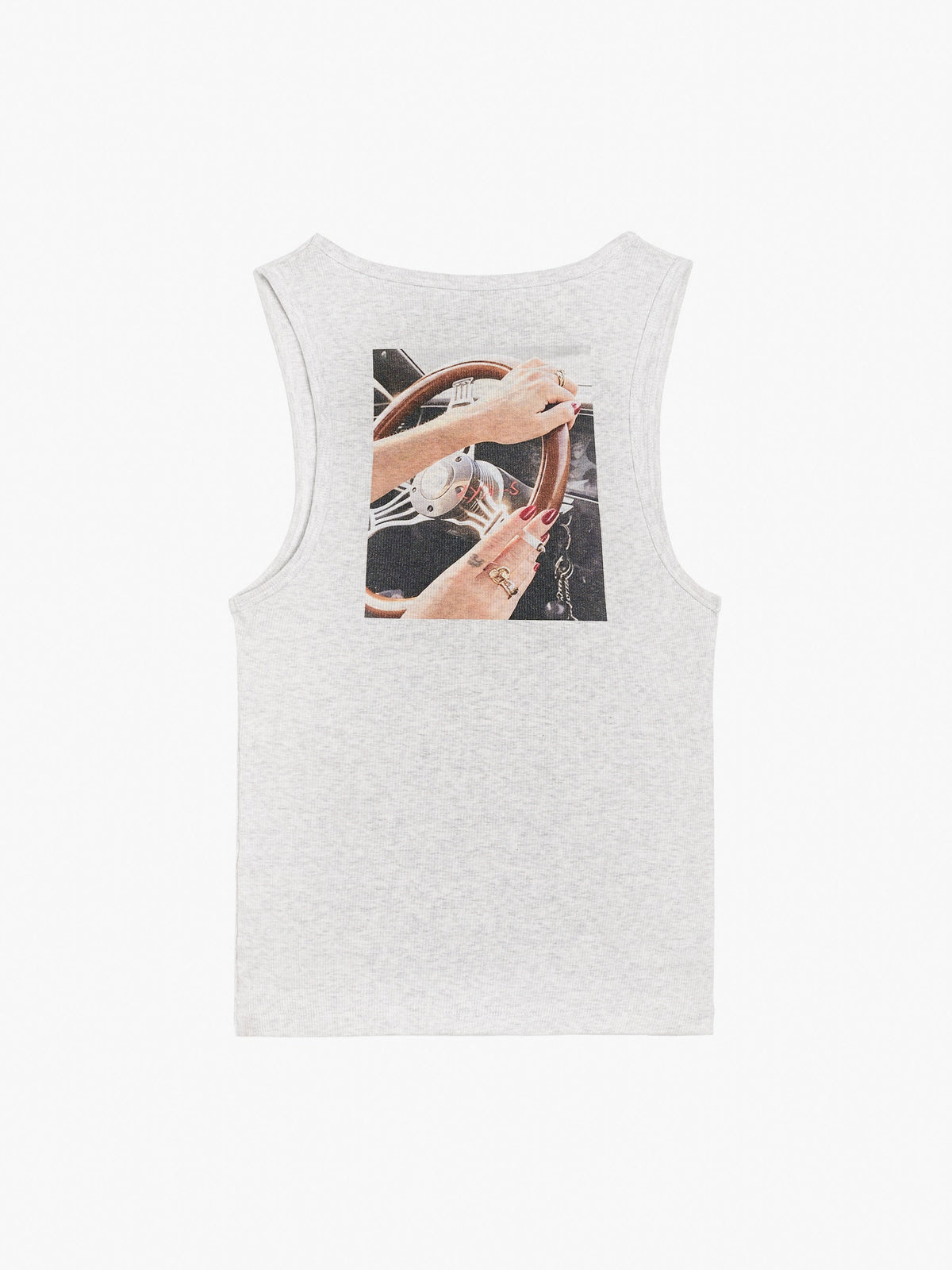 Nala Tank Top Light Grey