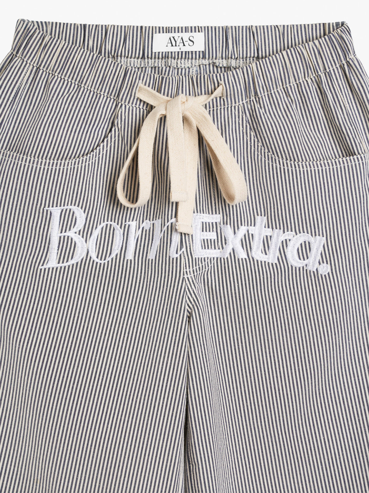 Joy Striped Pants Dark Blue
