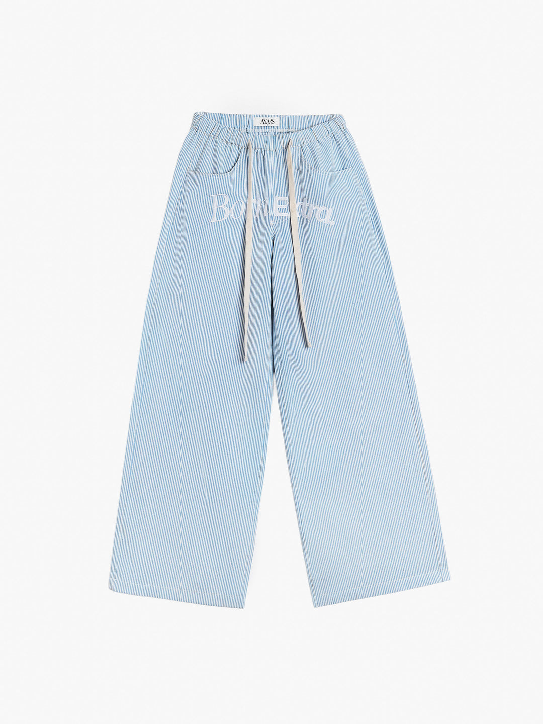 Joy Striped Pants Light Blue
