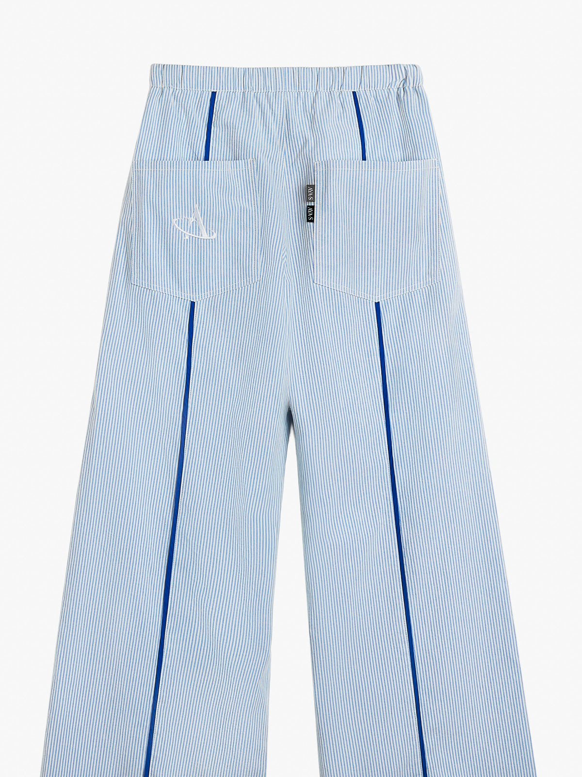 Joy Striped Pants Light Blue