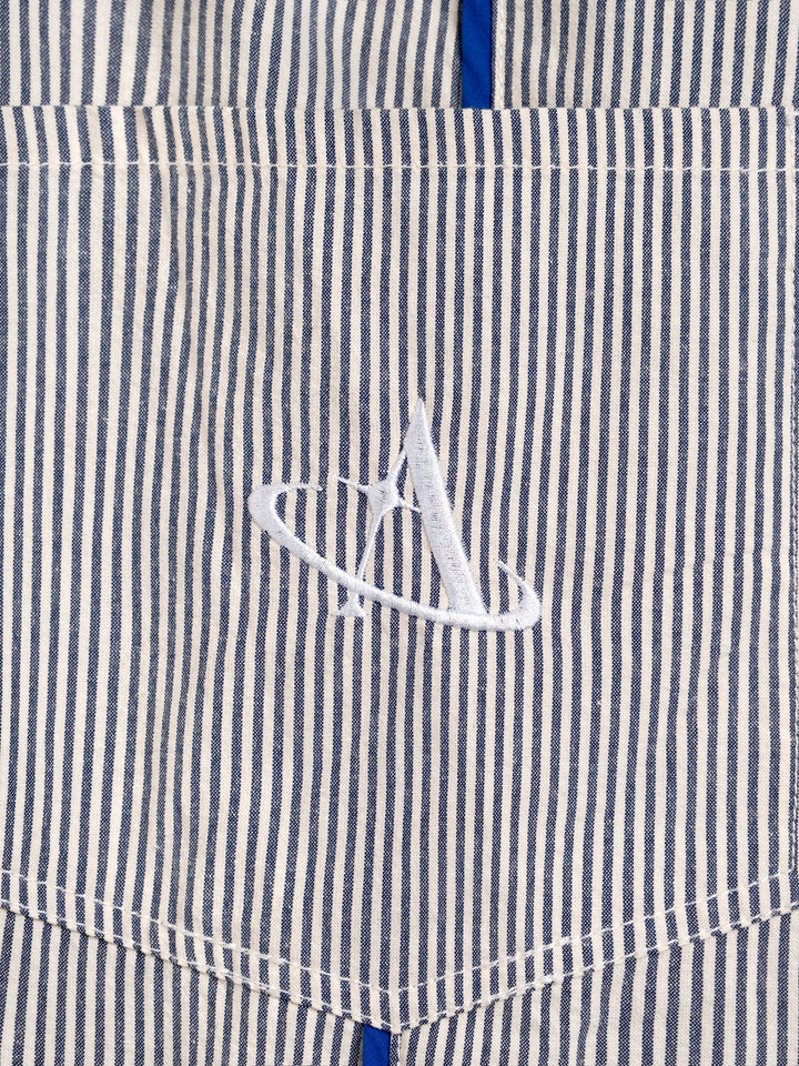 Joy Striped Pants Dark Blue