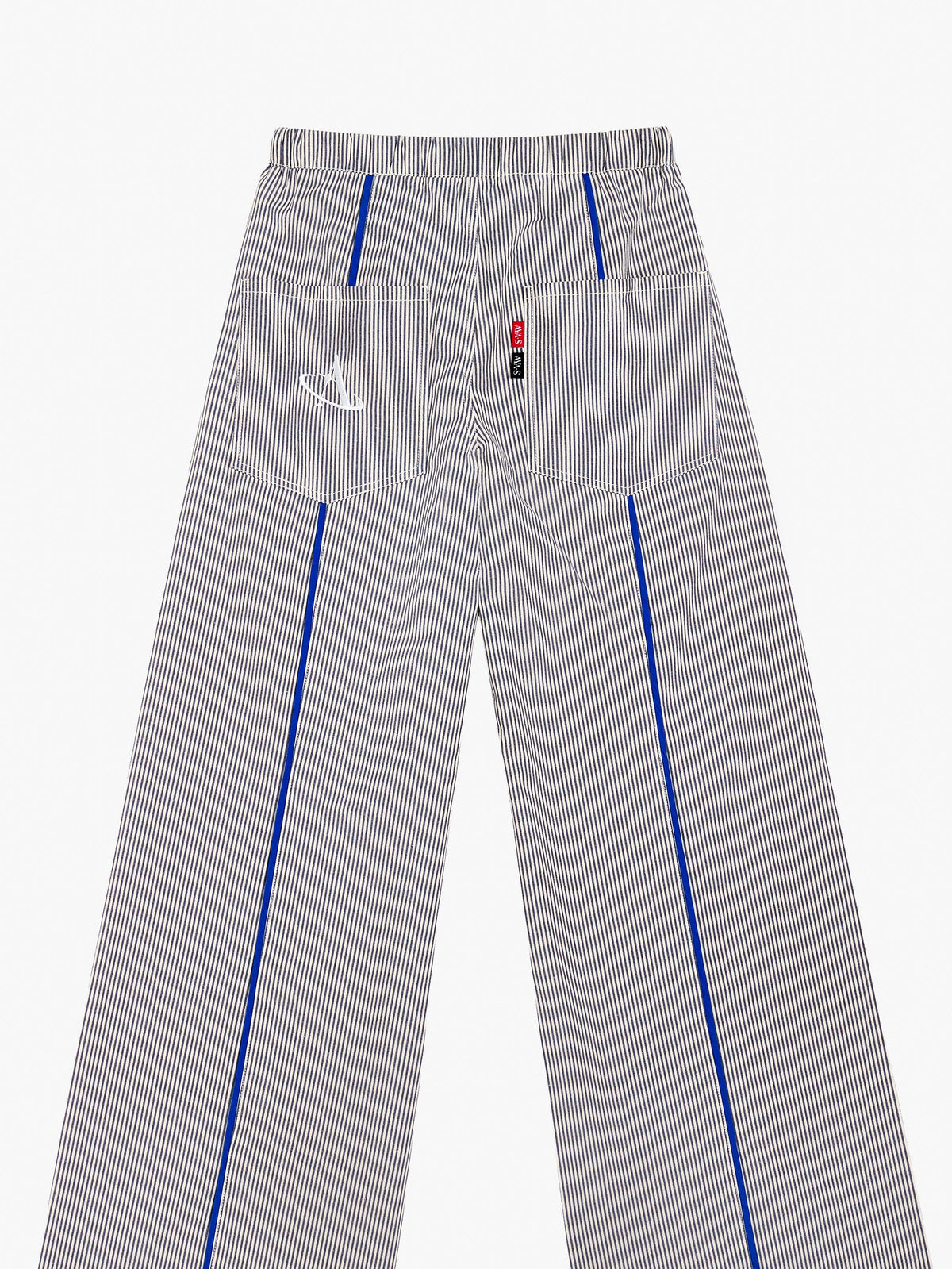Joy Striped Pants Dark Blue