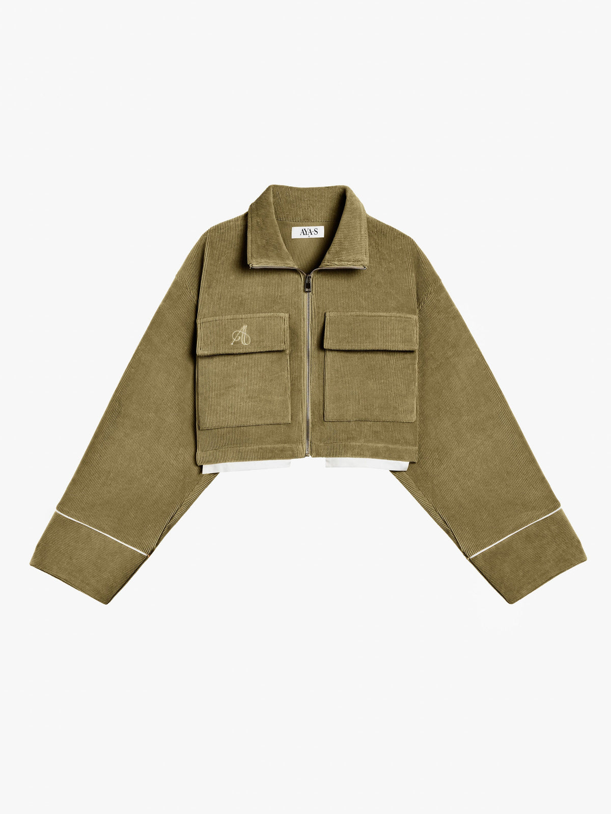 Elora Velvet Jacket Green