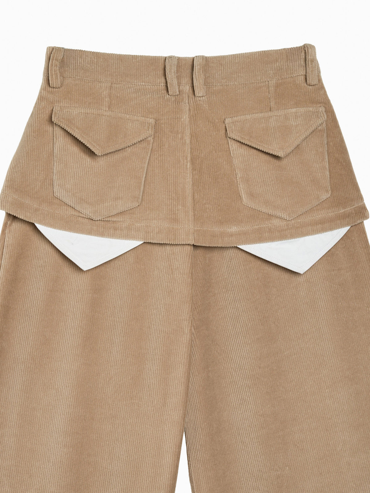Elora Velvet Pants Beige