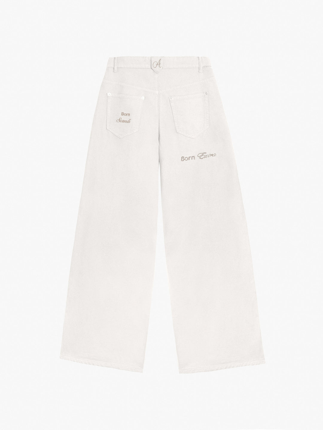 Kelly Baggy Jeans White