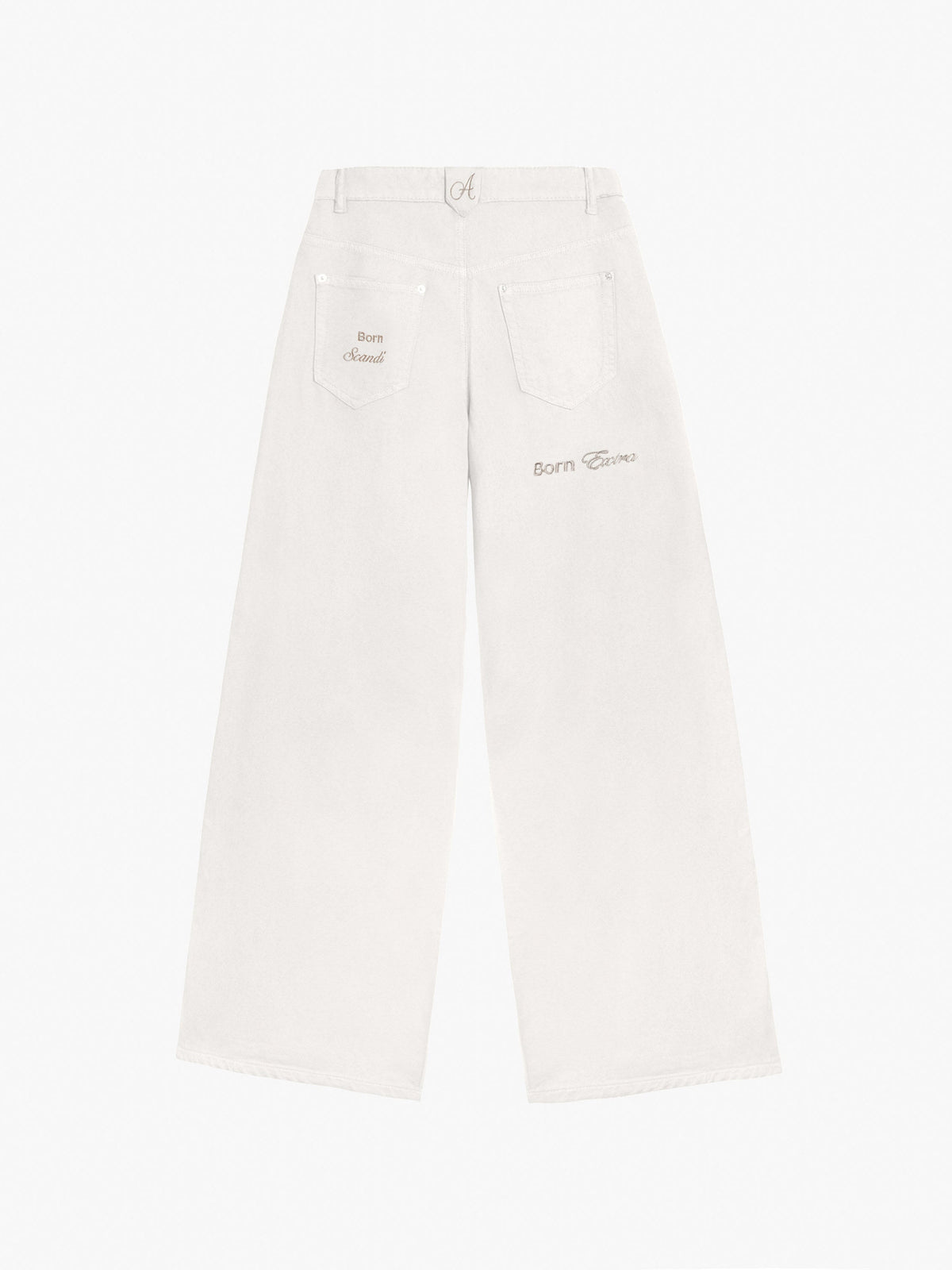 Kelly Baggy Jeans White