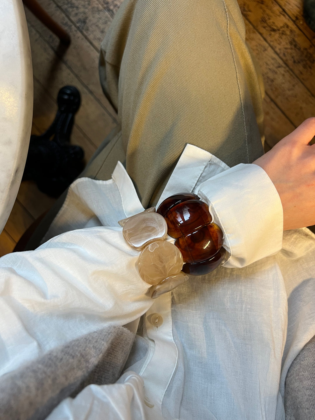 Ilya bracelet - Dark brown