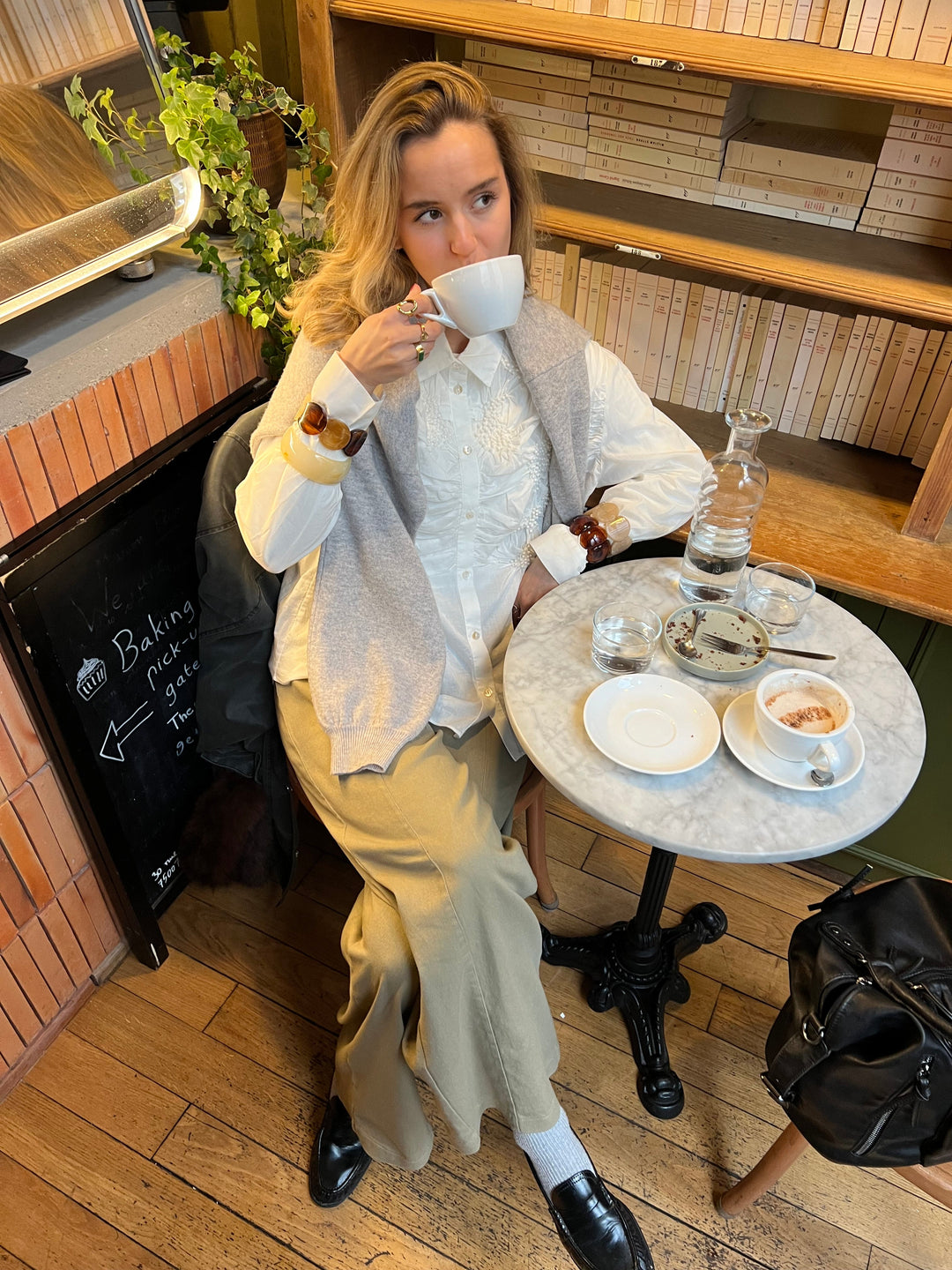 Aila bracelet - Beige/brown