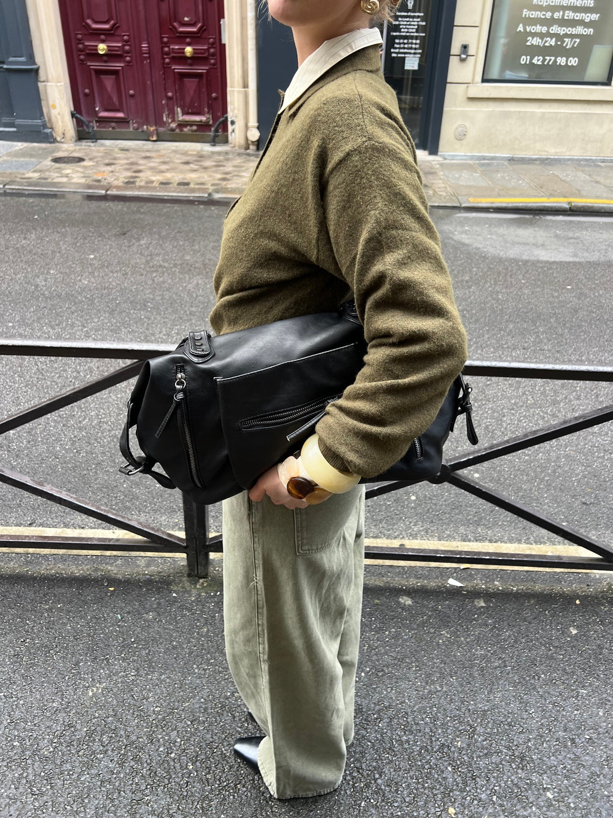 Kiva Shoulder Bag Black
