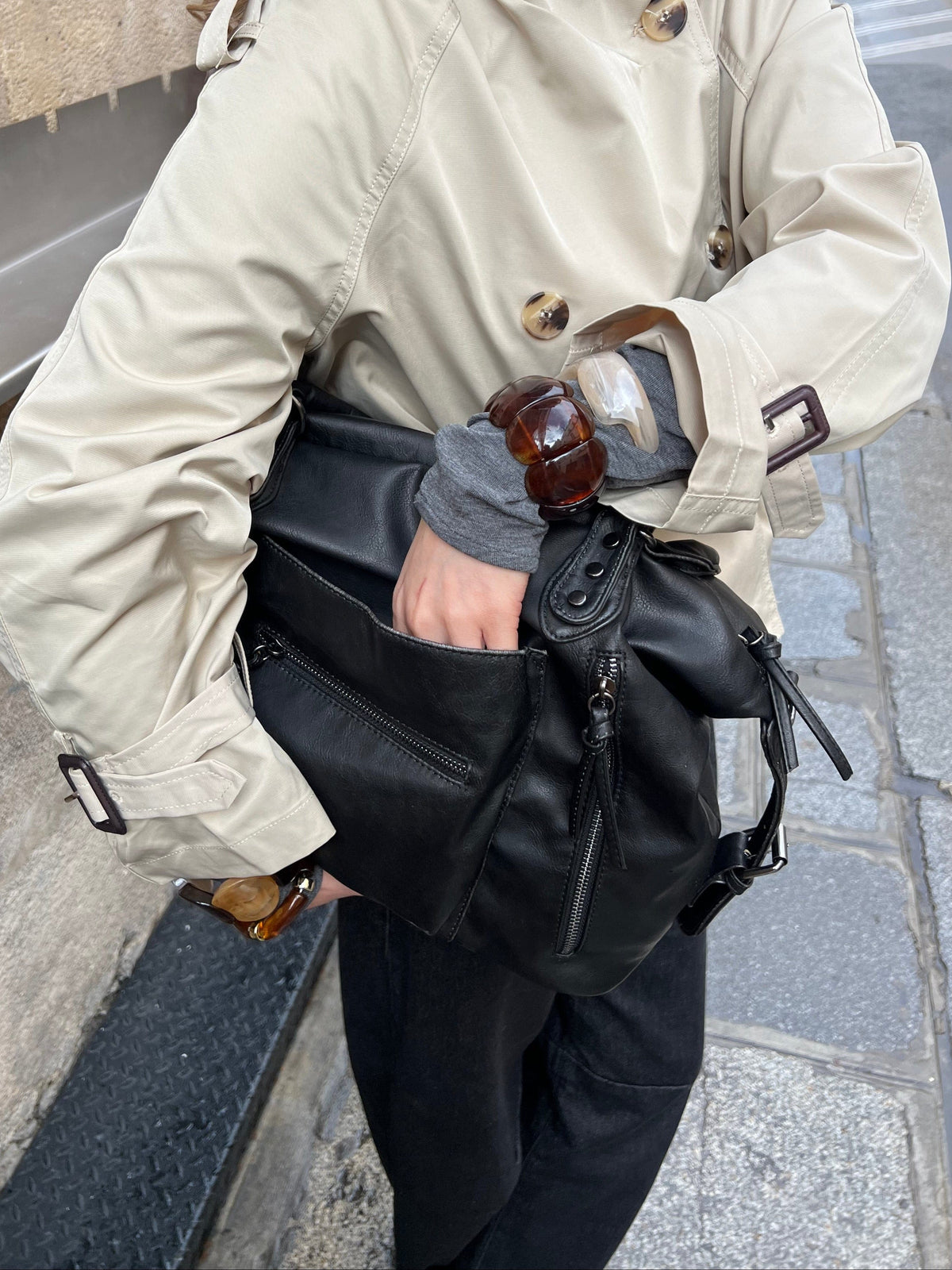 Kiva Shoulder Bag Black