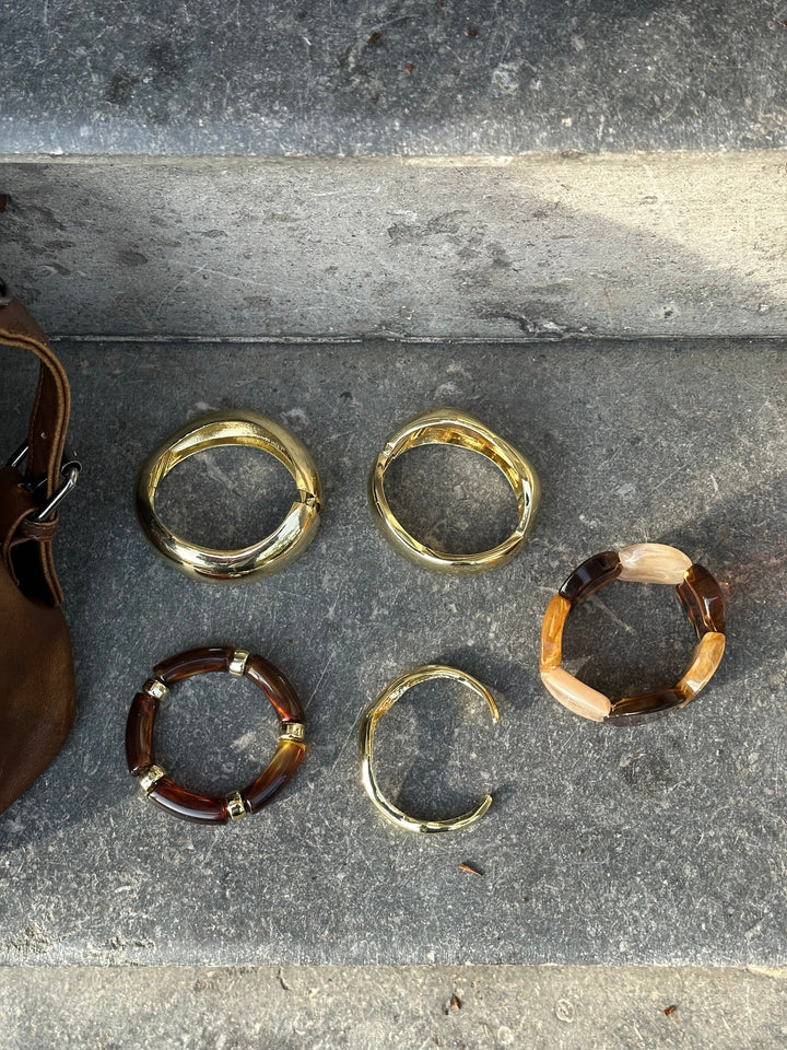 Niva 3 x bracelet - Gold