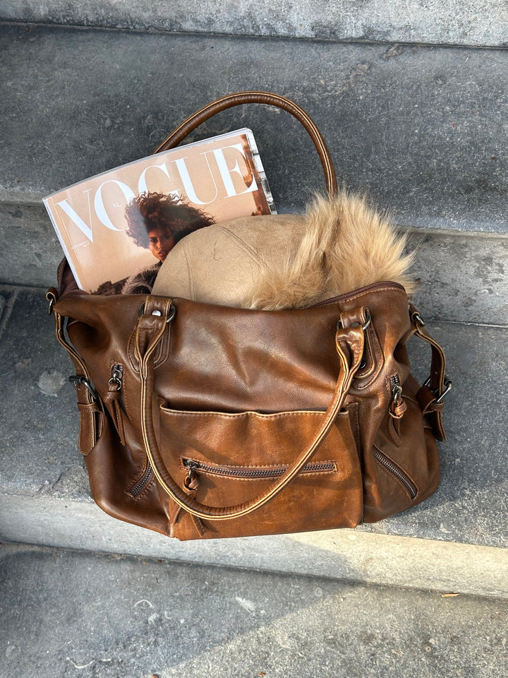 Kiva shoulder bag - Brown