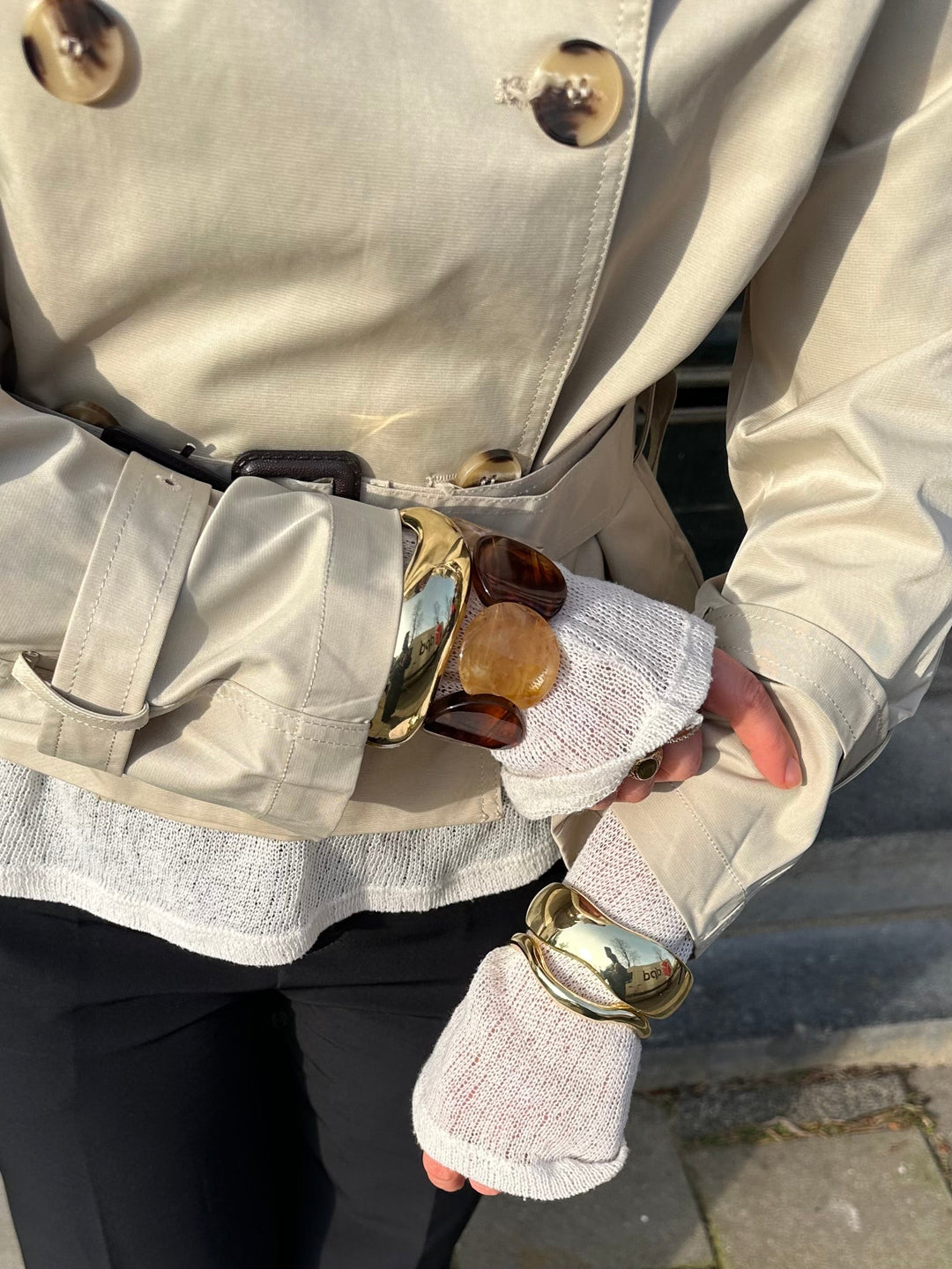 Niva 3 x bracelet - Gold