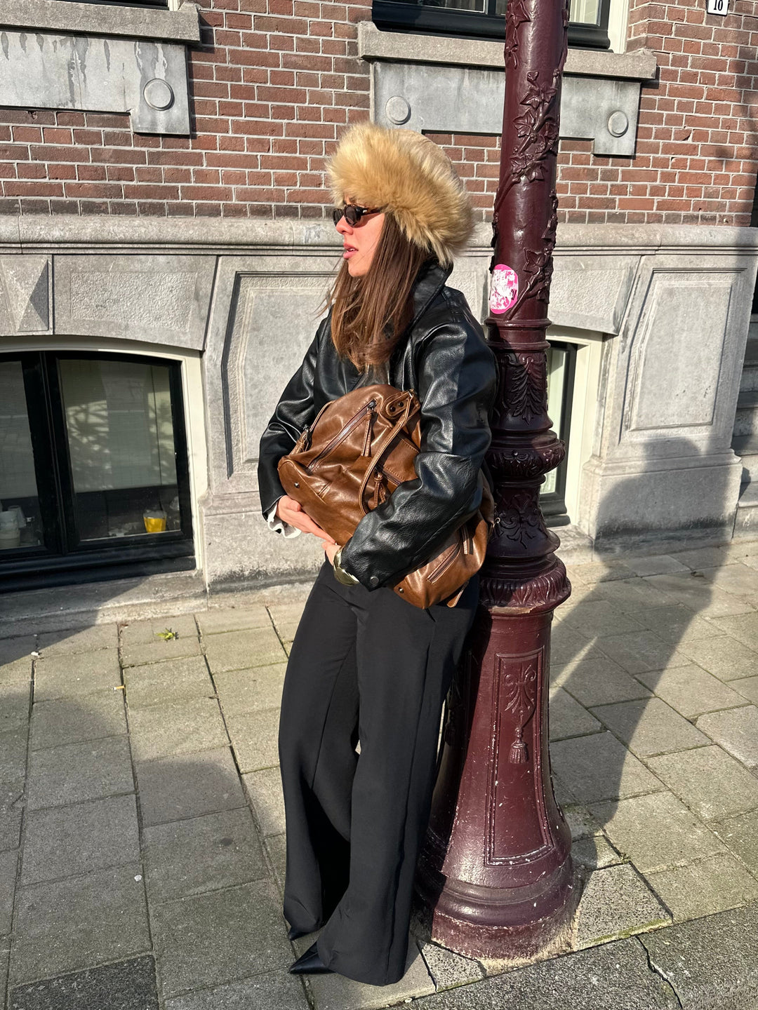 Kiva shoulder bag - Brown