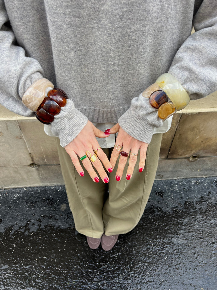 Ilya bracelet - Dark brown