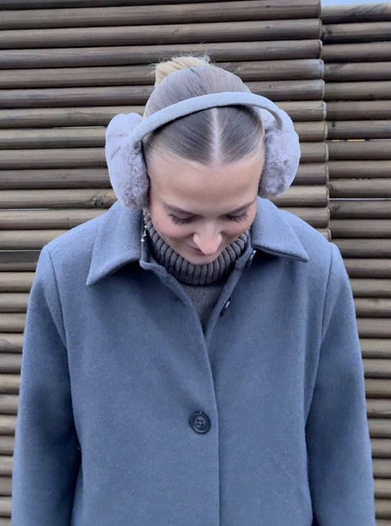 Sia plush ear warmers - Grey